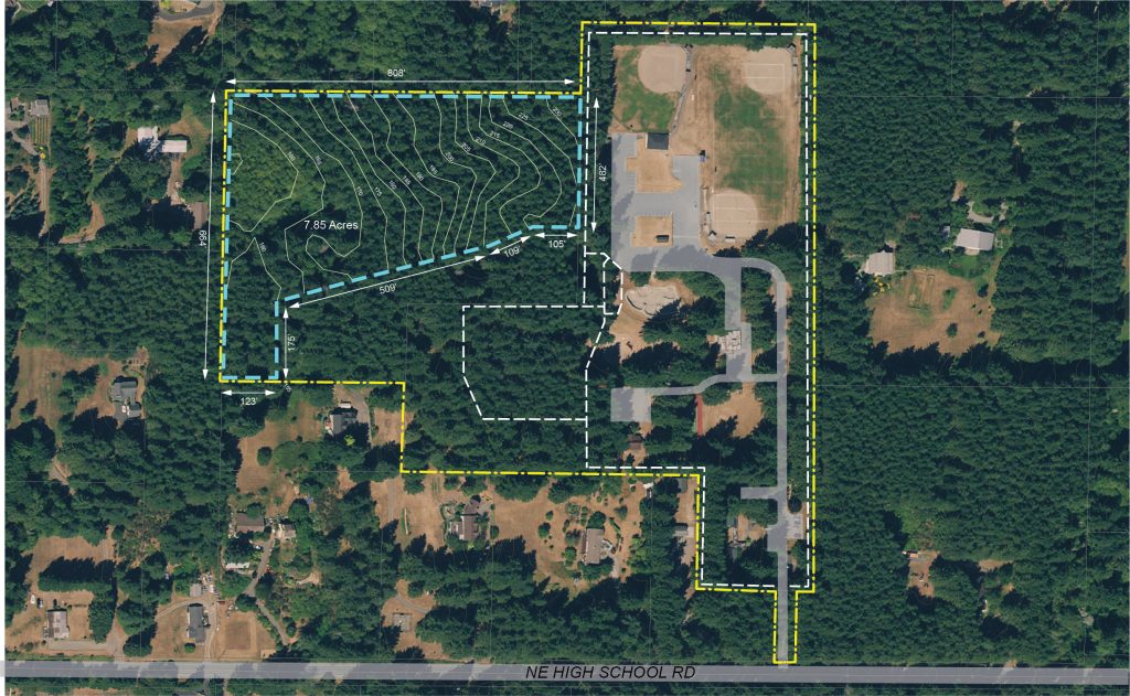 Strawberry Hill Park Bike Park map