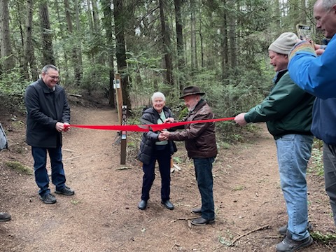 Chuck Field Loop Trail inauguration